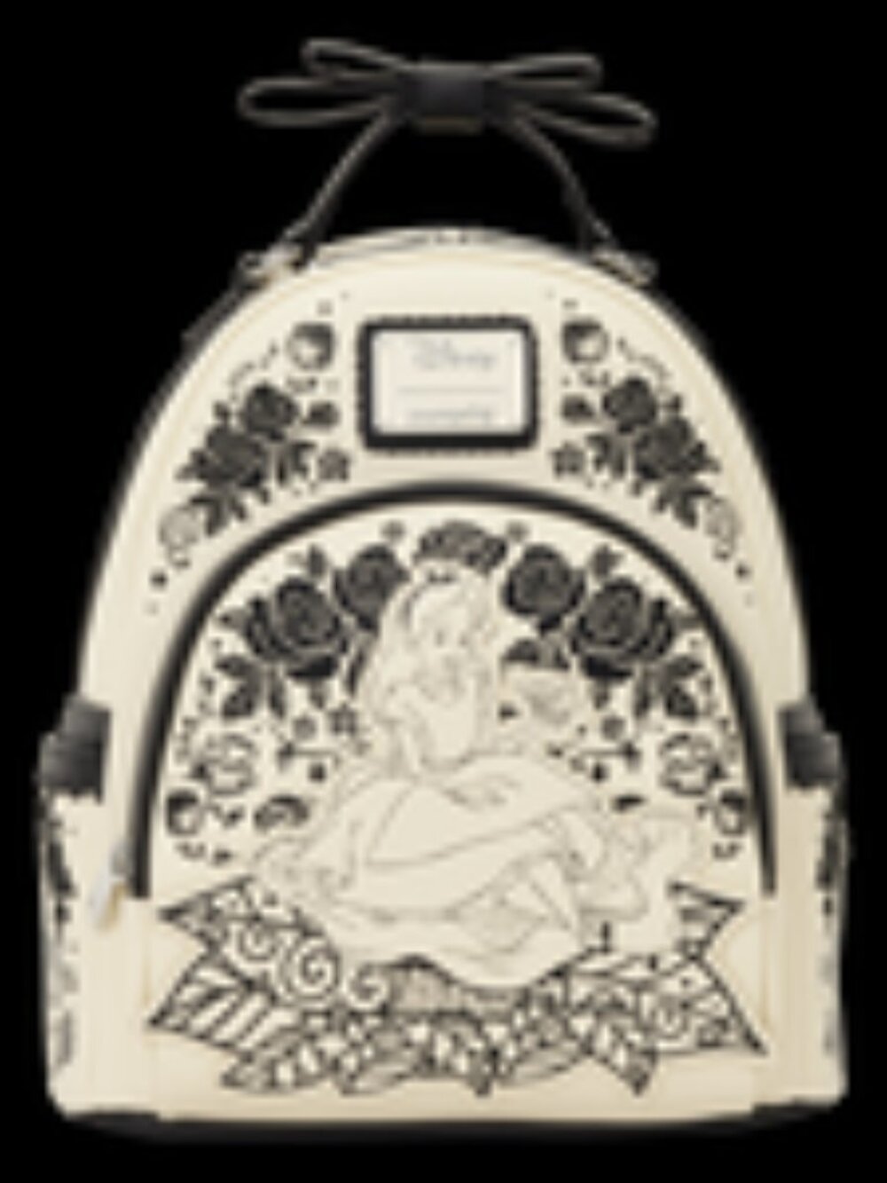 Alice in Wonderland Floral Mini Backpack